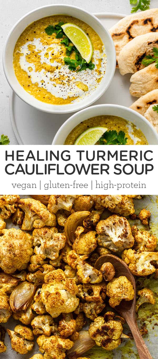 Healing Turmeric Cauliflower Soup [Vegan + GF] Simply Quinoa