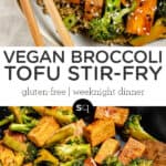 Broccoli Tofu Stir Fry Recipe