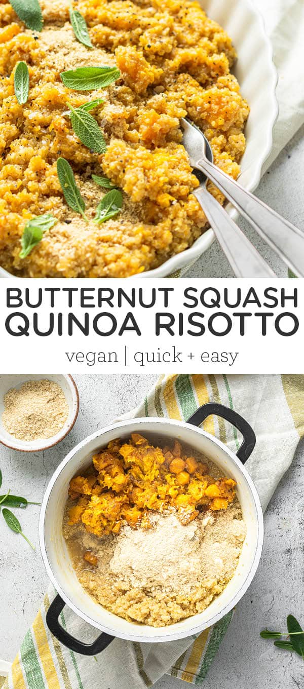 Butternut Squash Quinoa Risotto {Vegan, GF} Simply Quinoa