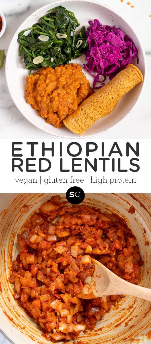Ethiopian Lentils {Misir Wat} Simply Quinoa