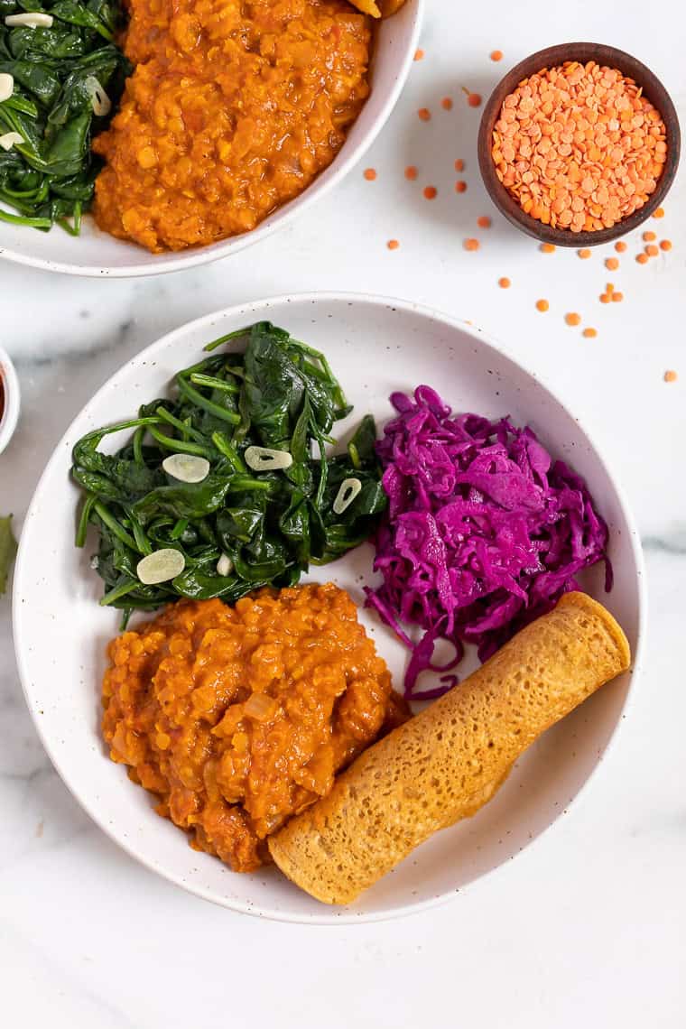 Ethiopian Lentils Misir Wat Simply