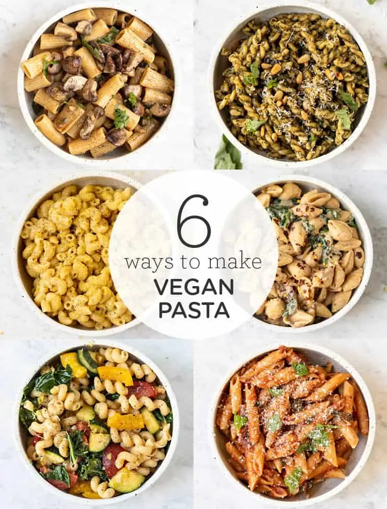 6 vegan pasta recipes