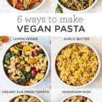 6 vegan pasta recipes