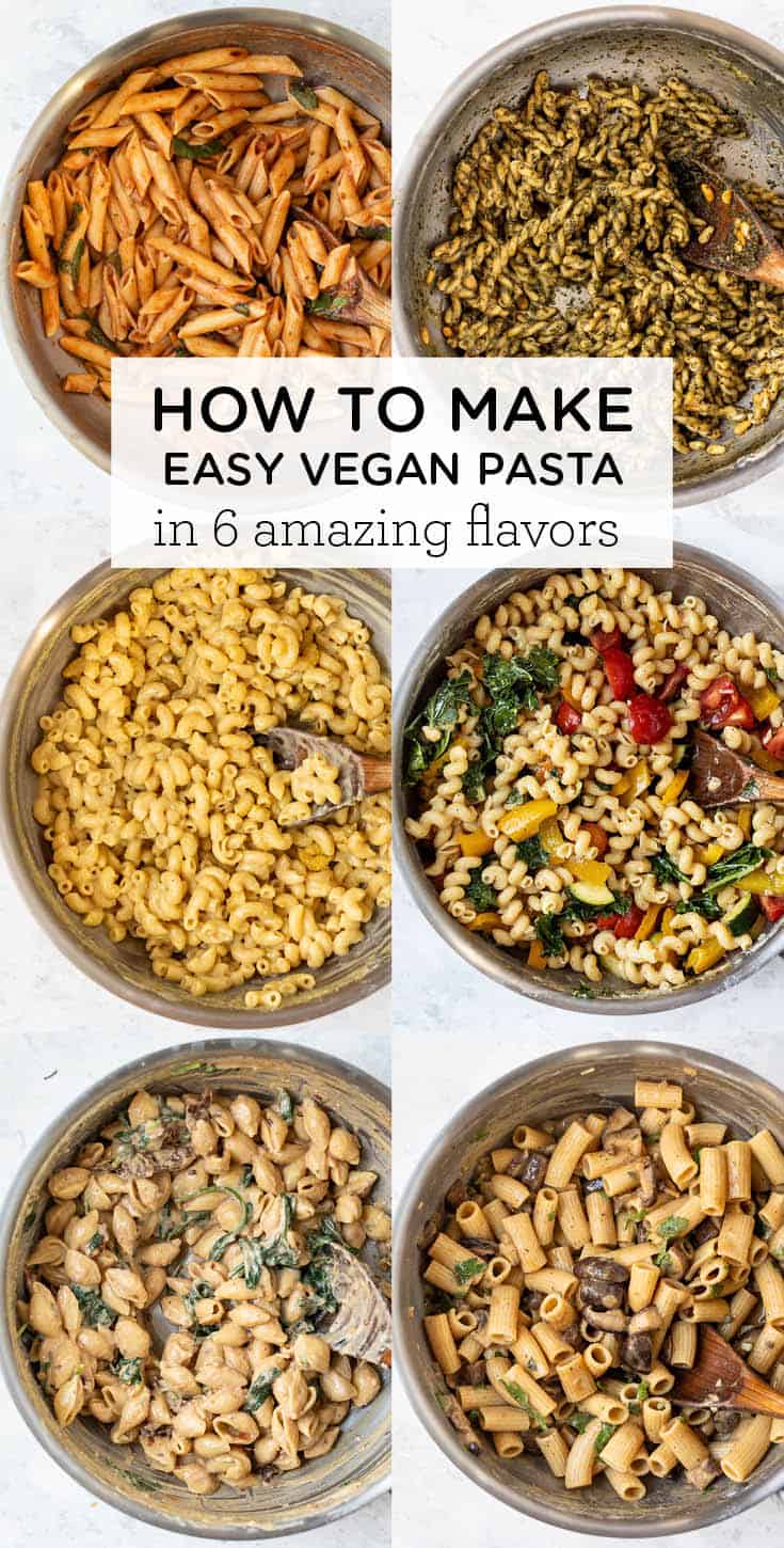 Vegan Pasta Recipes {6 Different Ways!} Simply Quinoa
