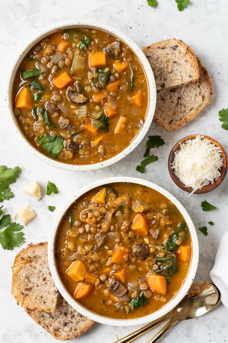 Sweet Potato Lentil Soup Recipe [Easy & Healthy] Simply Quinoa