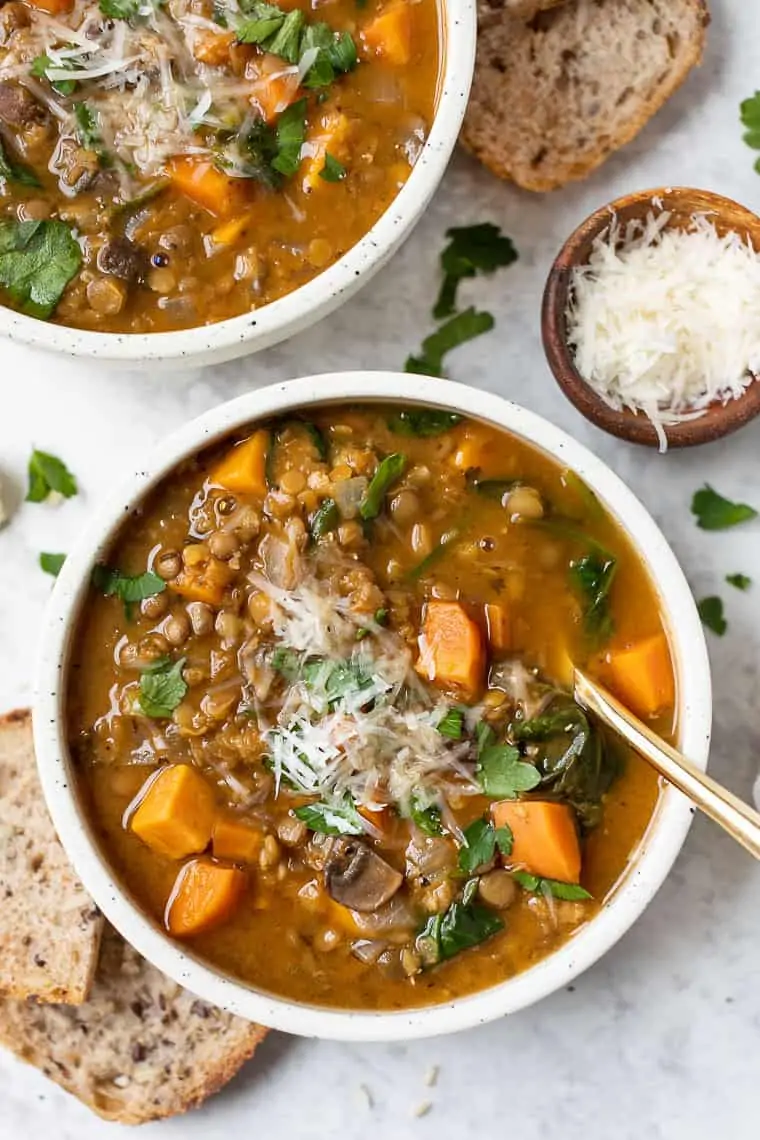 Sweet Potato Lentil Soup