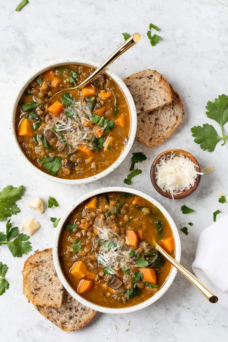 Sweet Potato Lentil Soup Recipe [Easy & Healthy] - Simply Quinoa