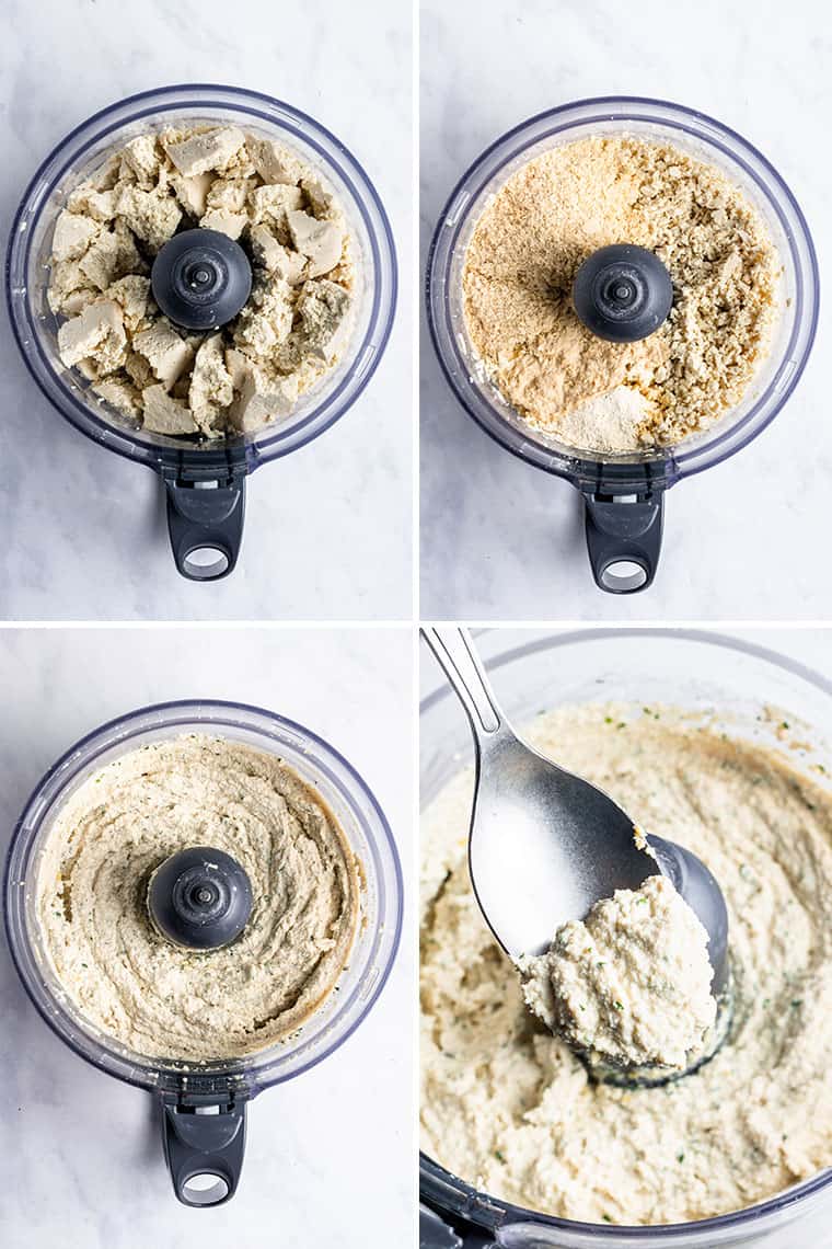 Vegan ricotta with tofu, lemon juice and garlic is a creamy, fluffy and versatile plant-based cheese for your favorite Italian recipes. steps to make vegan tofu ricotta in a food processor