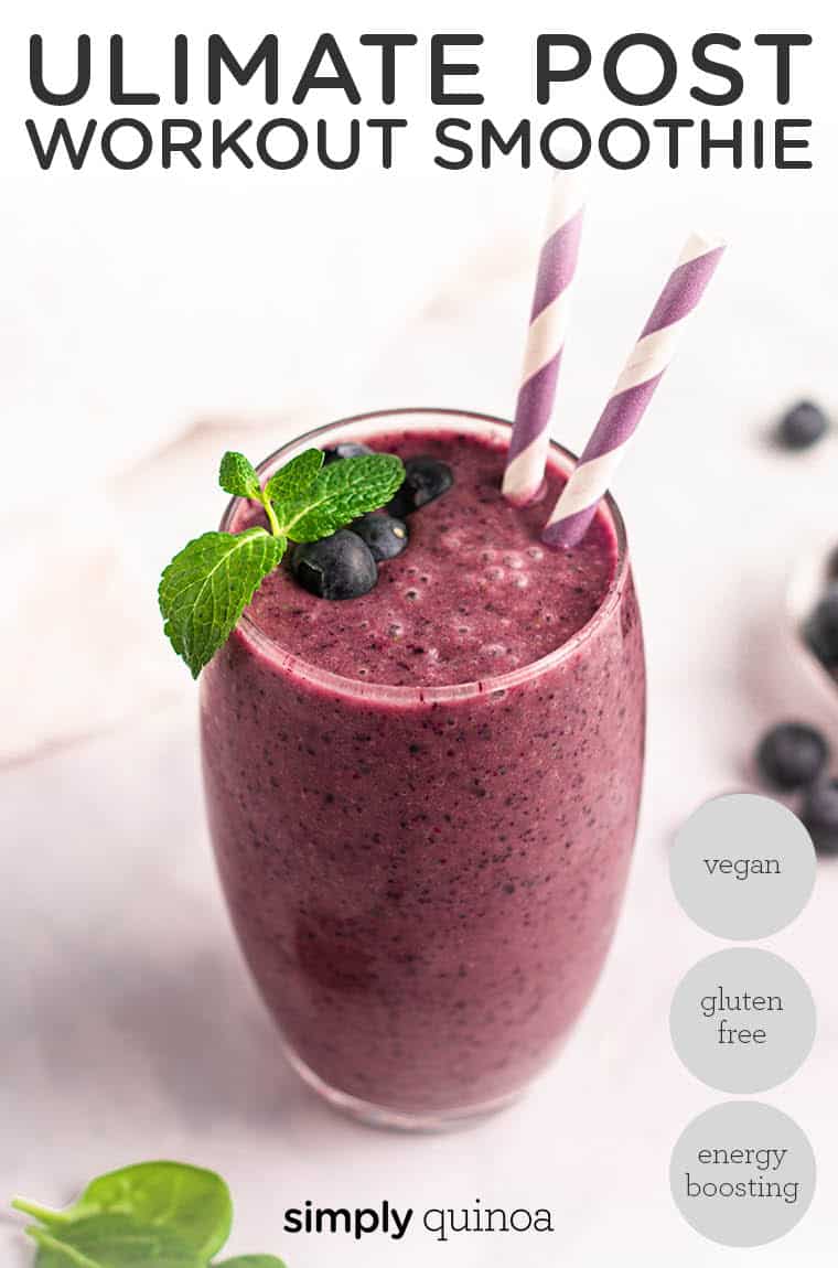 Ultimate Post Workout Smoothie {For Recovery} Simply Quinoa