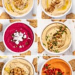 how to make hummus with 6 different ways