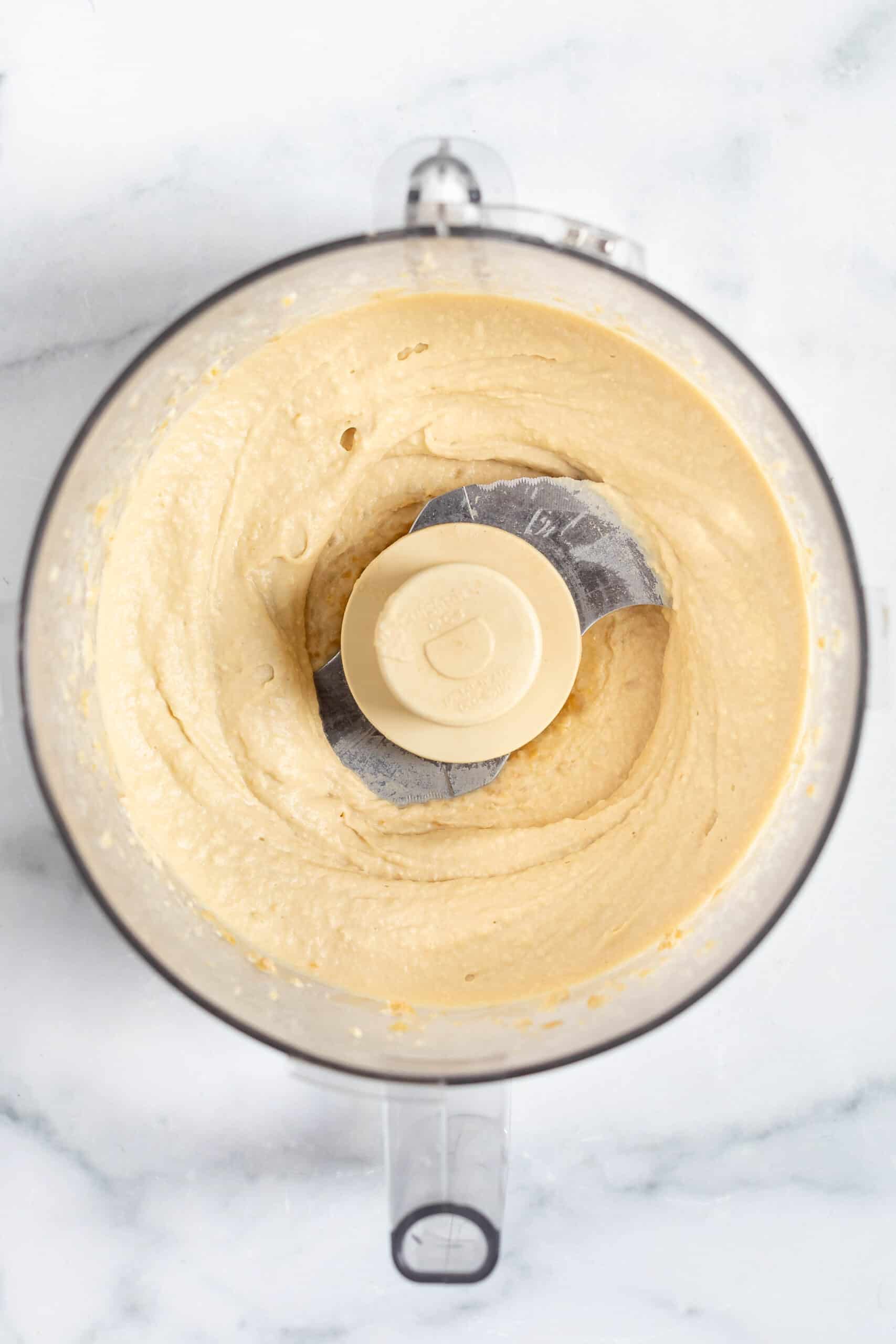 how to make hummus in a food processor