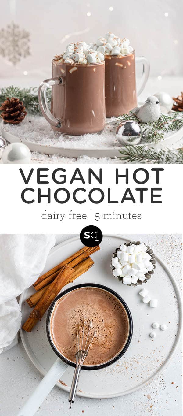 Vegan Hot Chocolate Recipe {Super Creamy} Simply Quinoa
