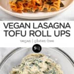 vegan roll ups collage