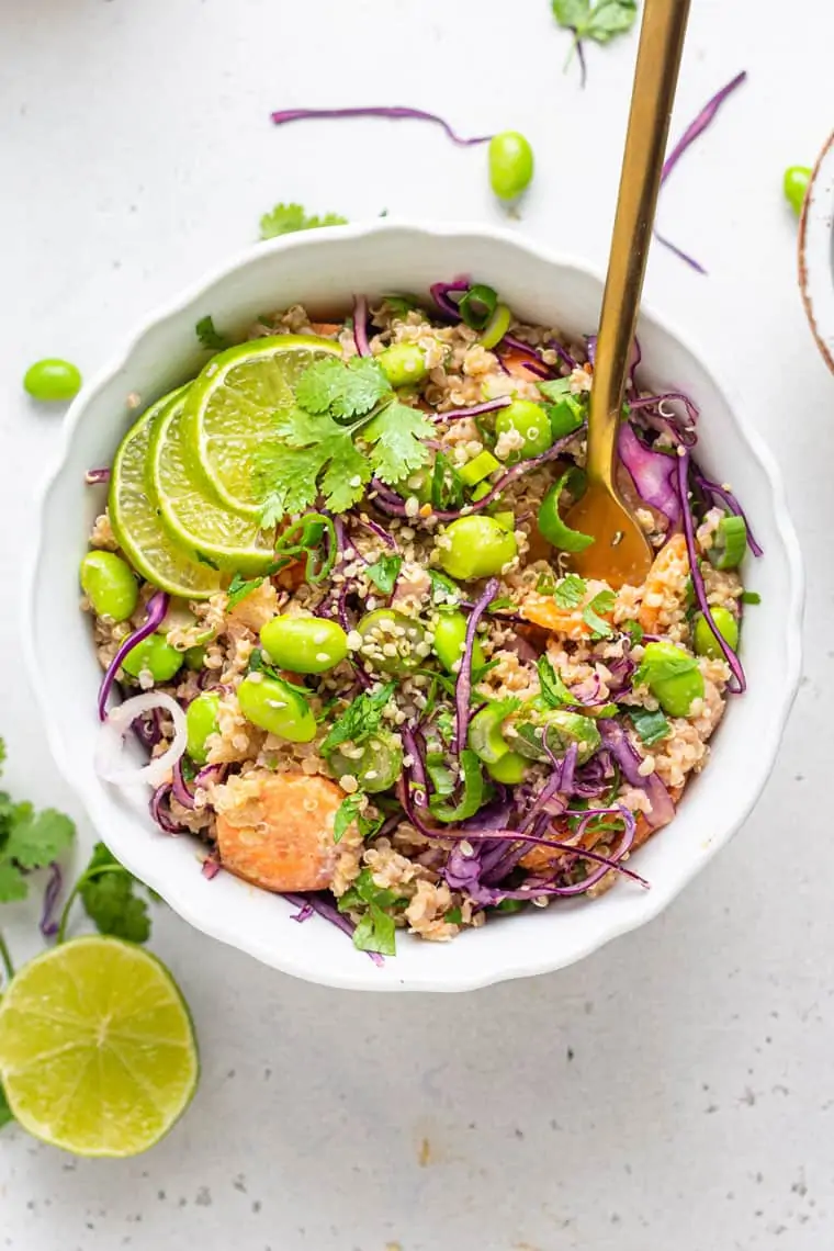 Asian Salad with Quinoa