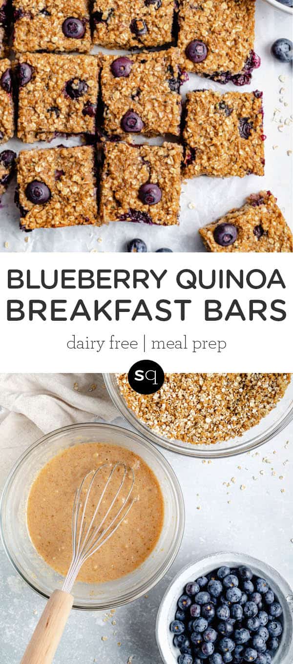 Blueberry Breakfast Bars {GlutenFree & Vegan} Simply Quinoa