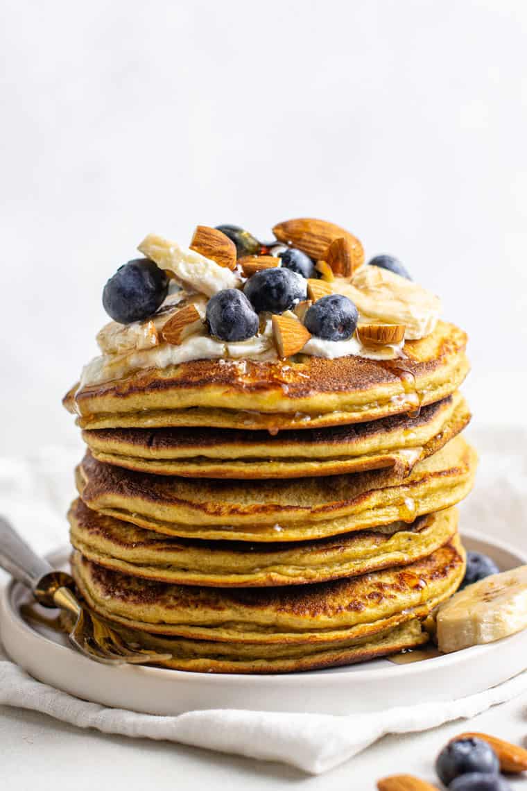 Fluffy Flourless Protein Pancakes