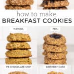 6 easy recipes for healthy breakfast cookies