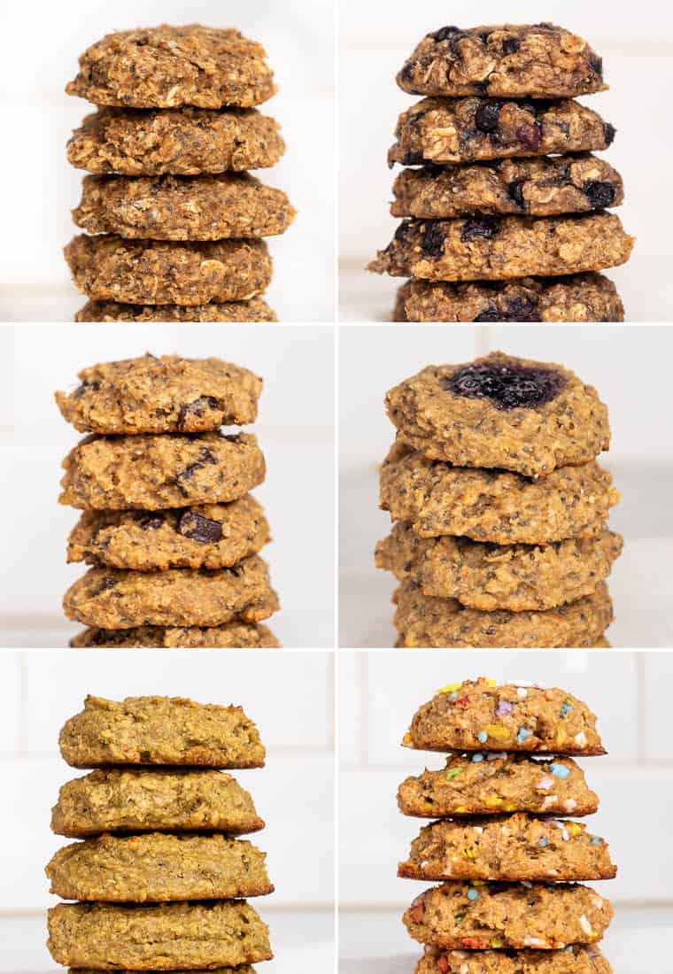 6 easy recipes for healthy breakfast cookies