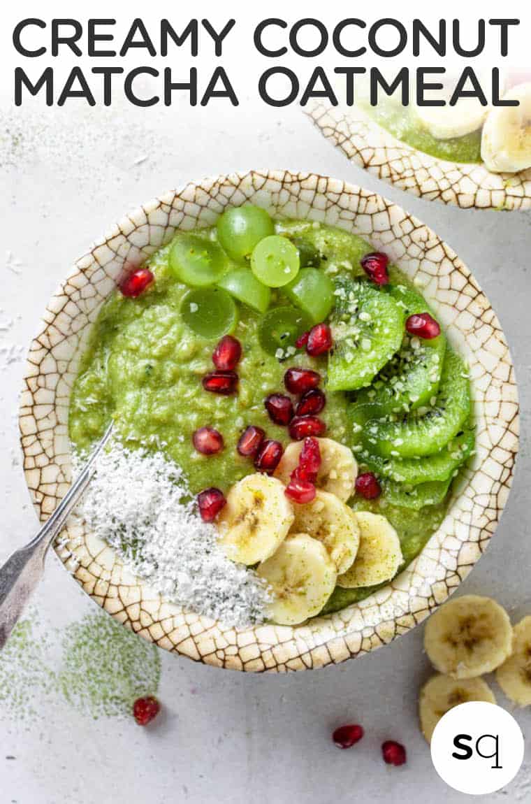 Matcha Oatmeal Recipe {Healthy Breakfast Idea} Simply Quinoa