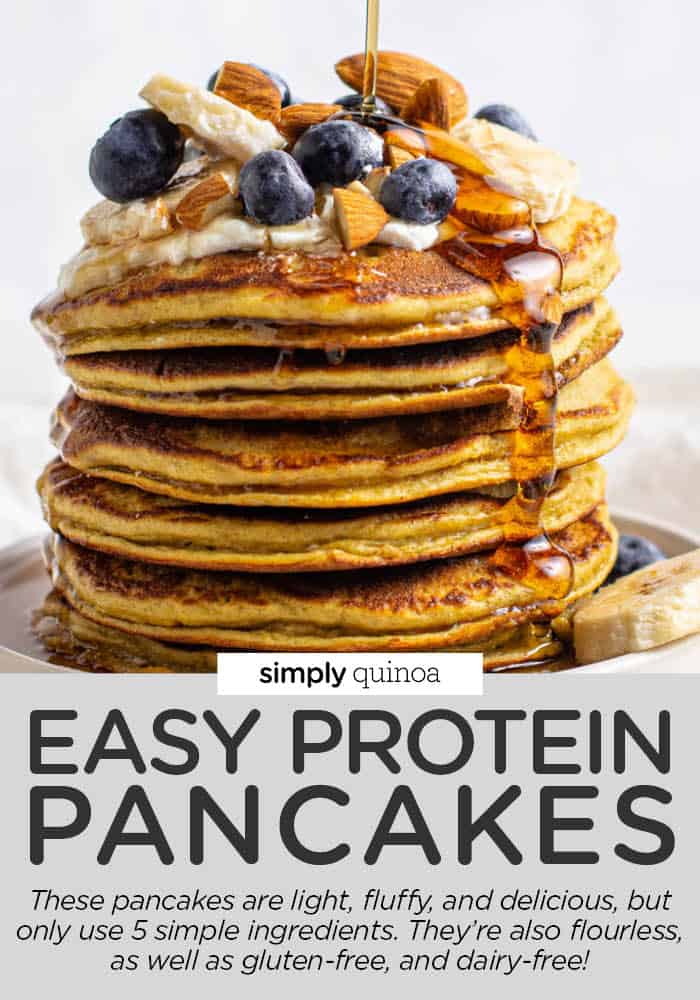 Fluffy Protein Pancakes (Gluten Free) Simply Quinoa