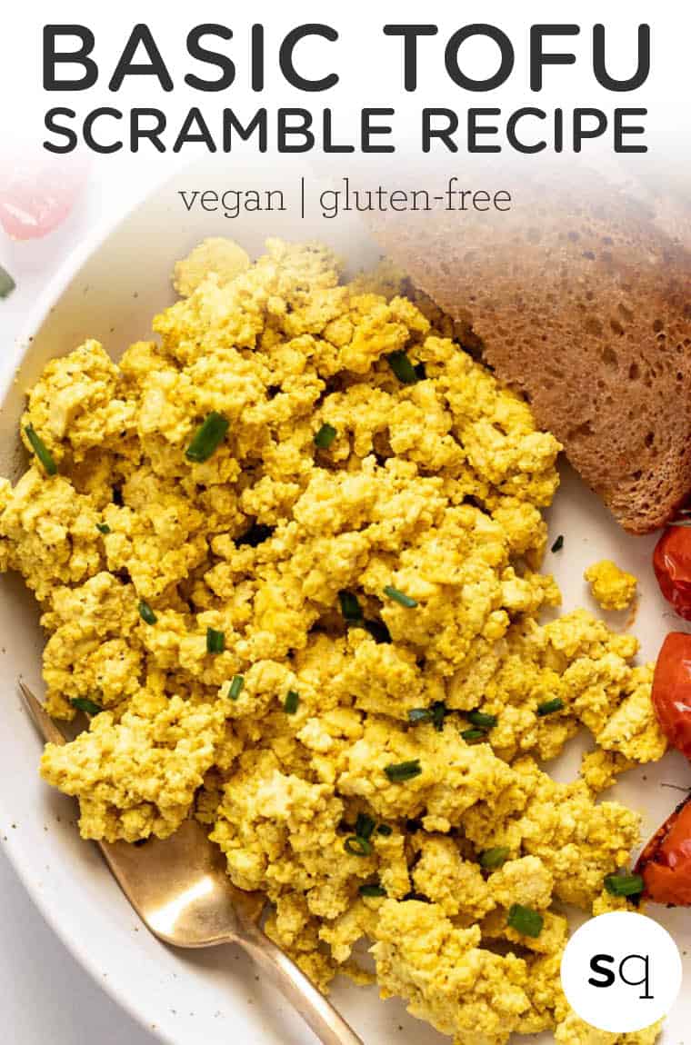 Basic Tofu Scramble Recipe {With 4 Variations} Simply Quinoa