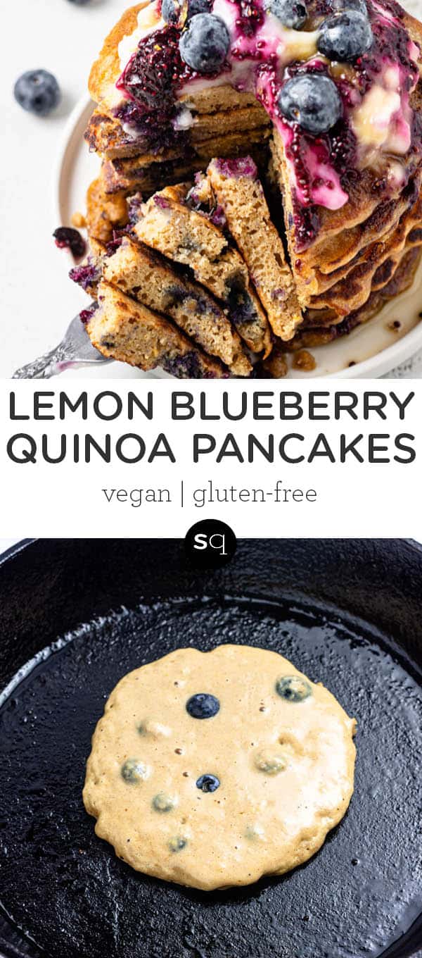 Lemon Blueberry Pancakes Simply Quinoa