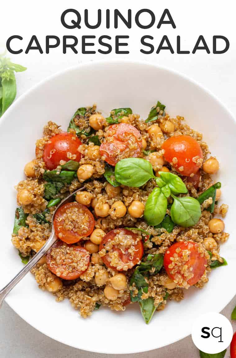 Caprese Quinoa Salad Recipe (Vegan & Gluten Free) Simply Quinoa
