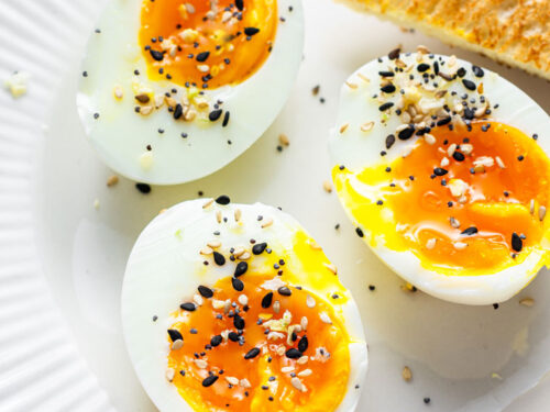 Soft-Boiled Egg with Rosemary-Chili Salt