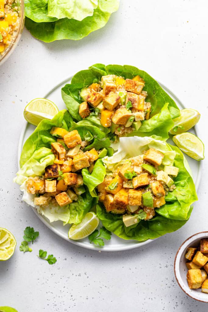 Tropical Quinoa Lettuce Wraps (Vegan & GlutenFree) Simply Quinoa