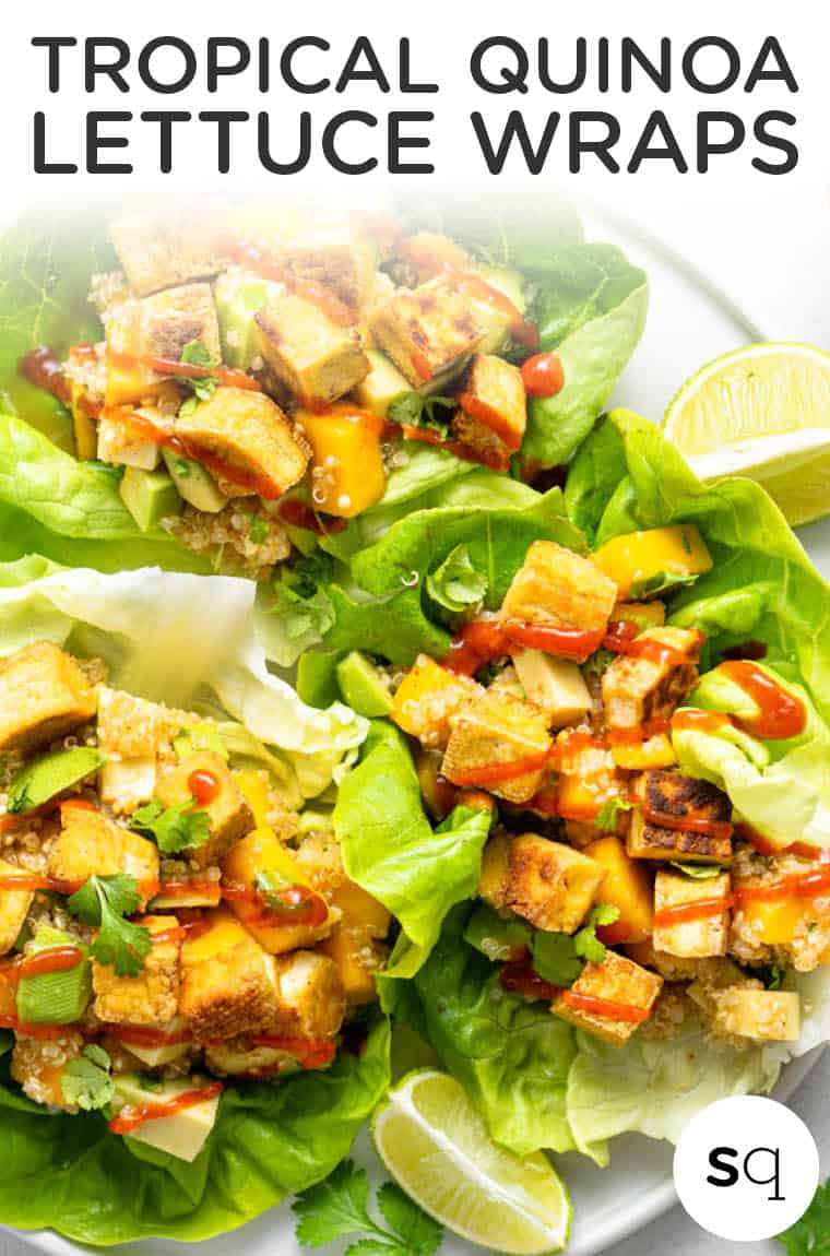 Tropical Quinoa Lettuce Wraps (Vegan & GlutenFree) Simply Quinoa