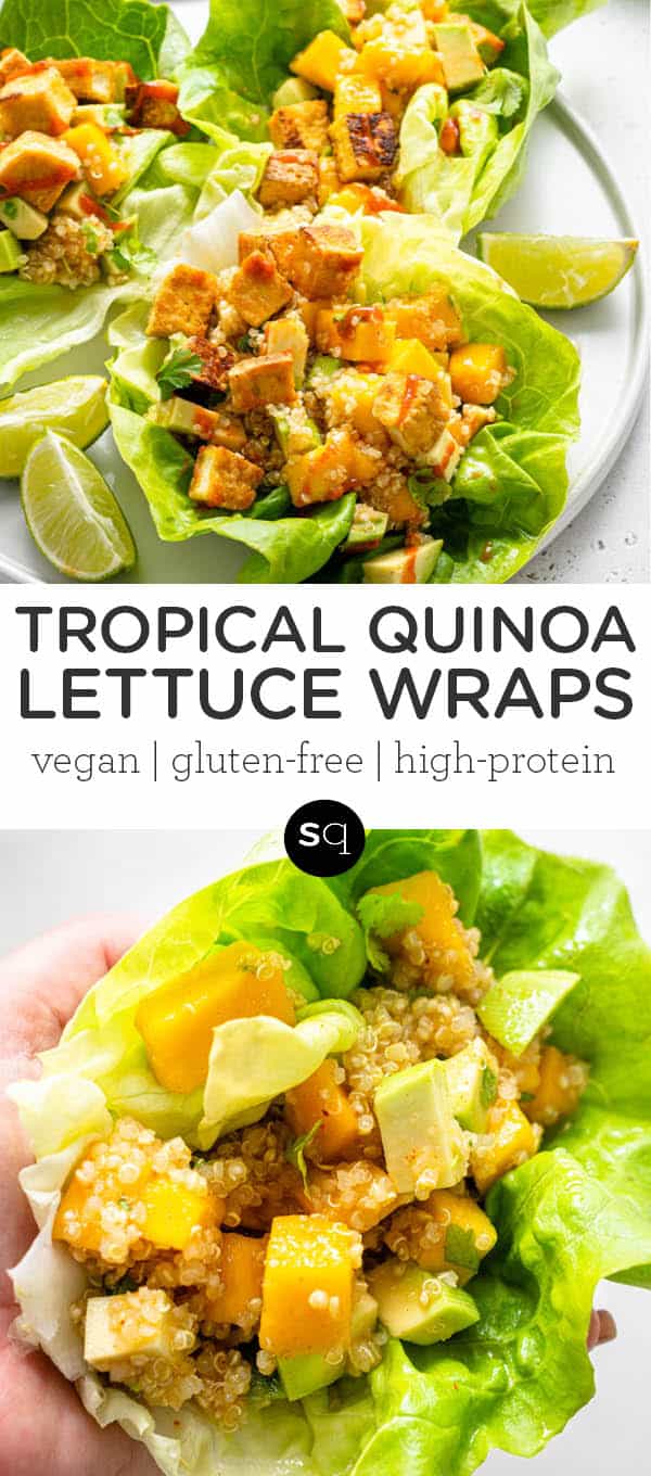 Tropical Quinoa Lettuce Wraps (Vegan & GlutenFree) Simply Quinoa