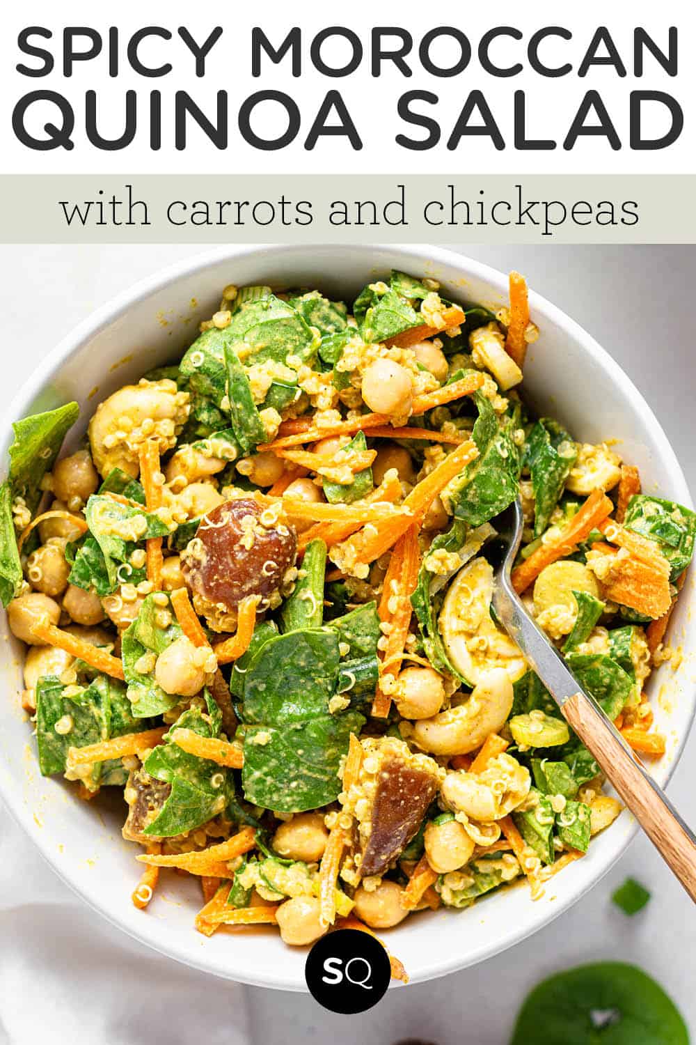 10Minute Spicy Moroccan Quinoa Salad with Tahini Simply Quinoa