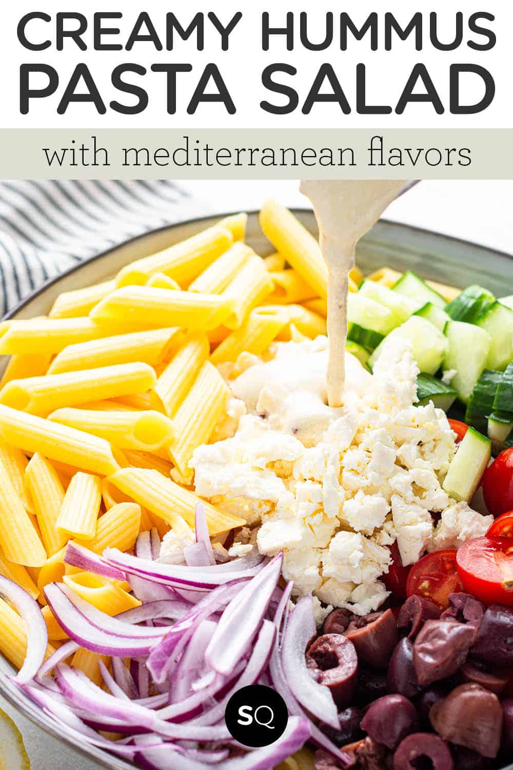 Creamy Hummus Pasta Salad (MakeAhead) Simply Quinoa