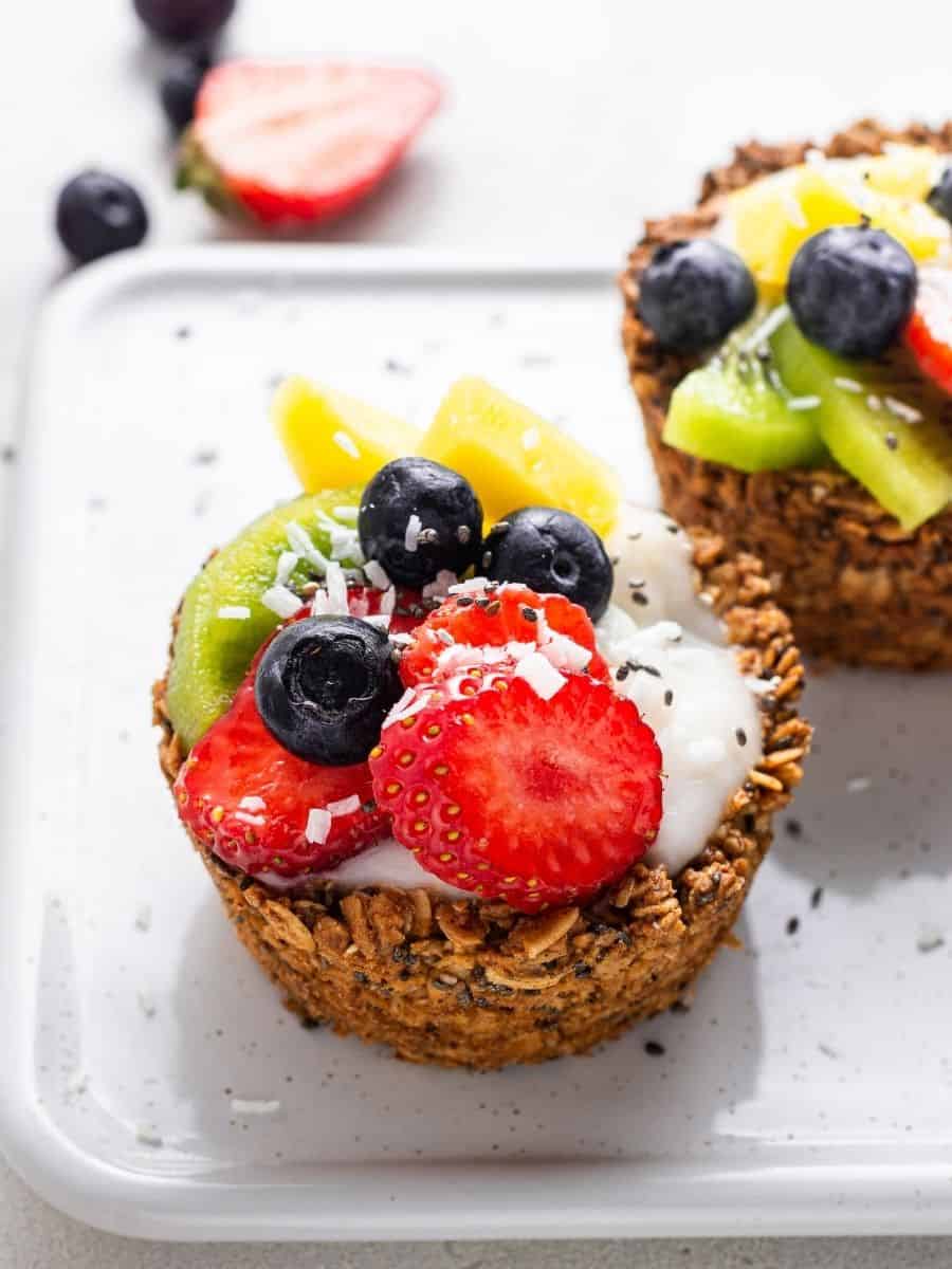 Vegan Granola Cups Simply Quinoa