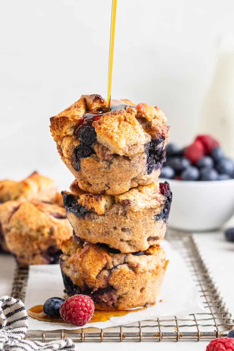Vegan and GlutenFree Berry French Toast Cups Simply Quinoa