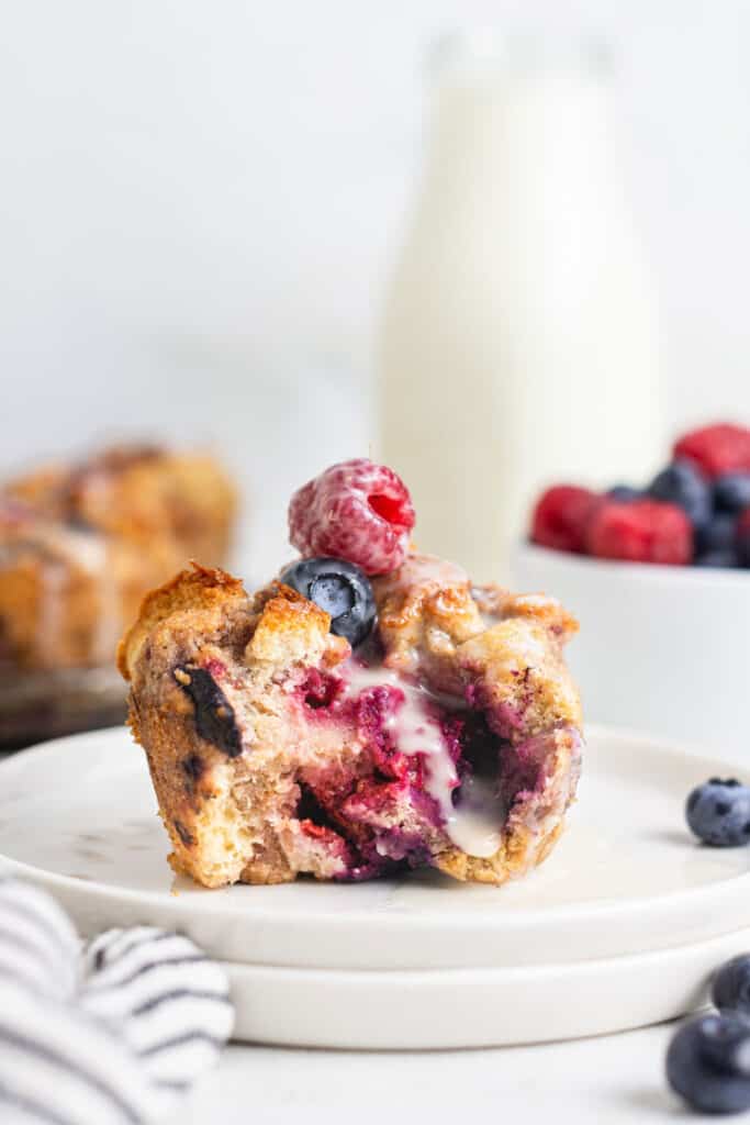 Vegan and GlutenFree Berry French Toast Cups Simply Quinoa
