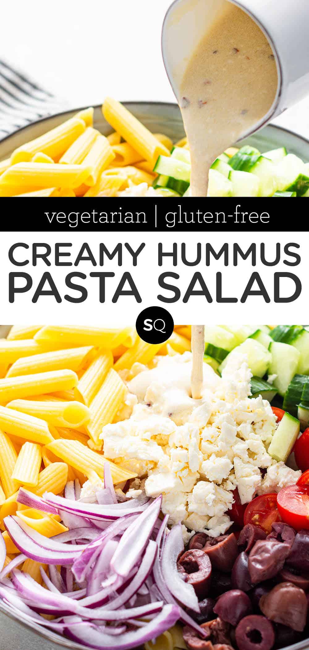 Creamy Hummus Pasta Salad (MakeAhead) Simply Quinoa