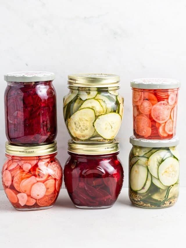 How to Make Pickled Summer Vegetables