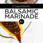 balsamic marinade text overlay
