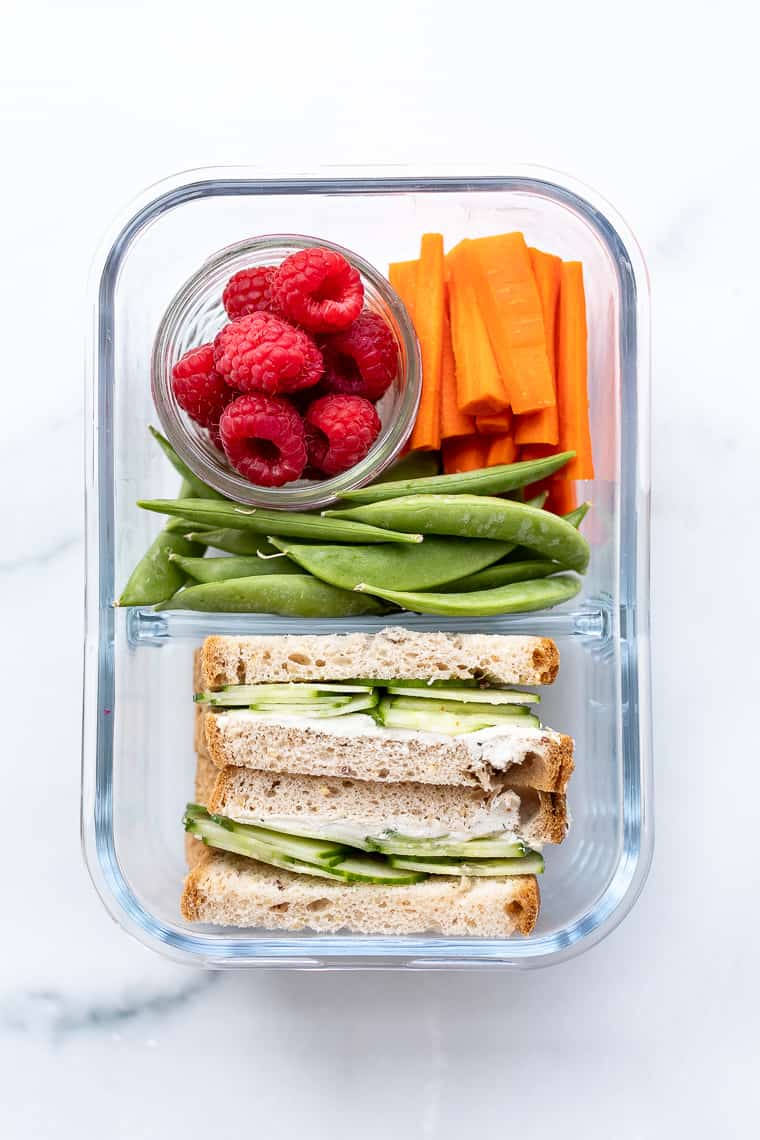 Chicken sandwich lunch  Lunch in a Box: Building a Better Bento