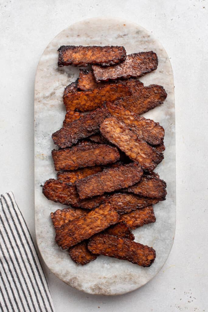 How to make Tempeh Bacon [Quick & Easy] Simply Quinoa
