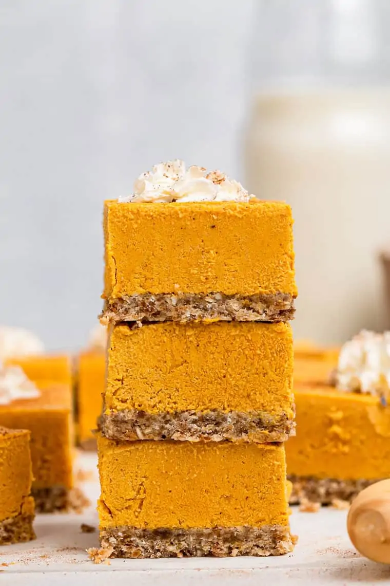 Pumpkin Cheesecake Bites [No Bake & Vegan] - Simply Quinoa