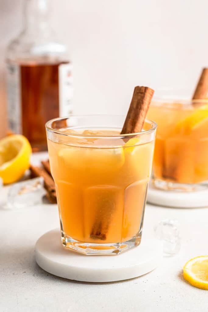 Lemon Maple Bourbon Cocktail Simply Quinoa