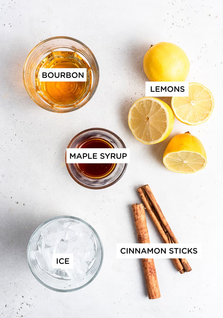 Lemon Maple Bourbon Cocktail Simply Quinoa