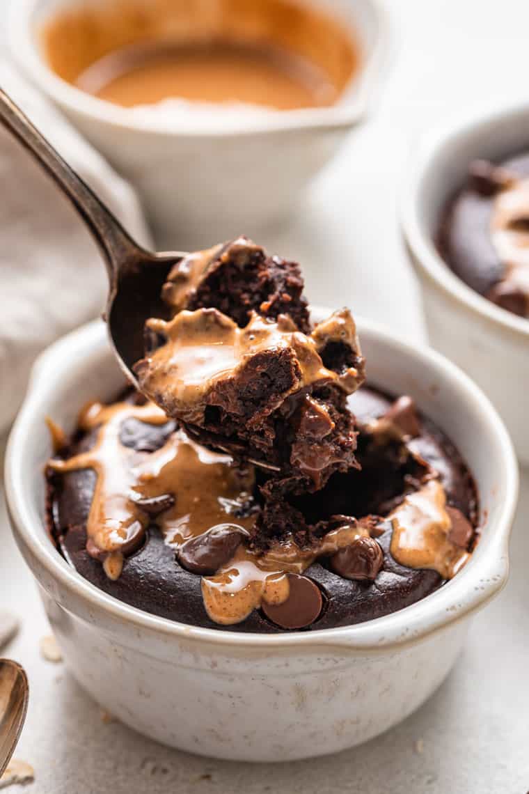 Chocolate Blended Baked Oatmeal Healthy Meal Prep Recipe 