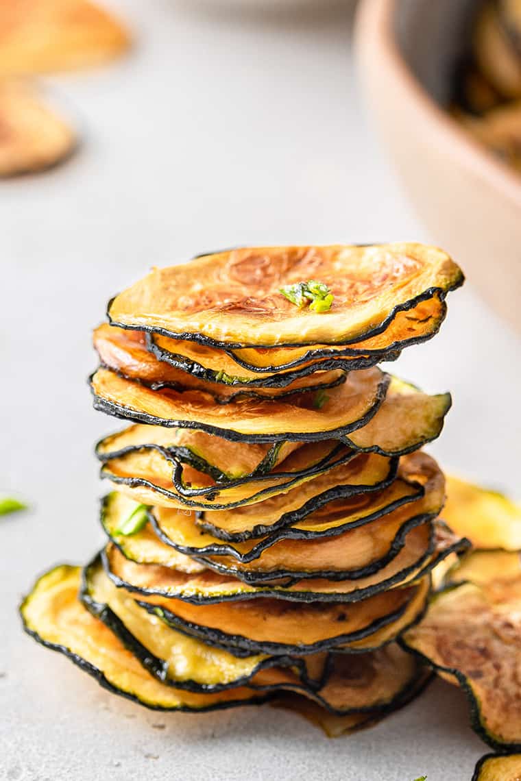 Easy Dehydrated Zucchini Chips Simply Quinoa