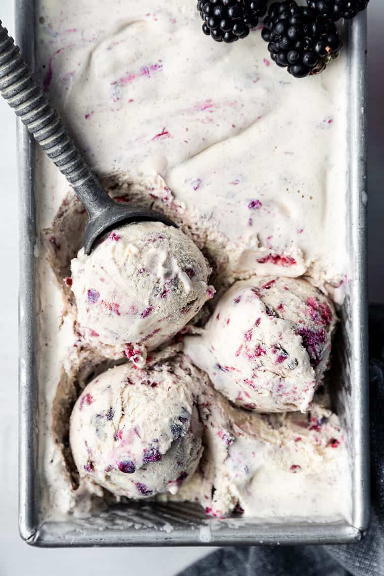 DairyFree Black Raspberry Ice Cream Simply Quinoa