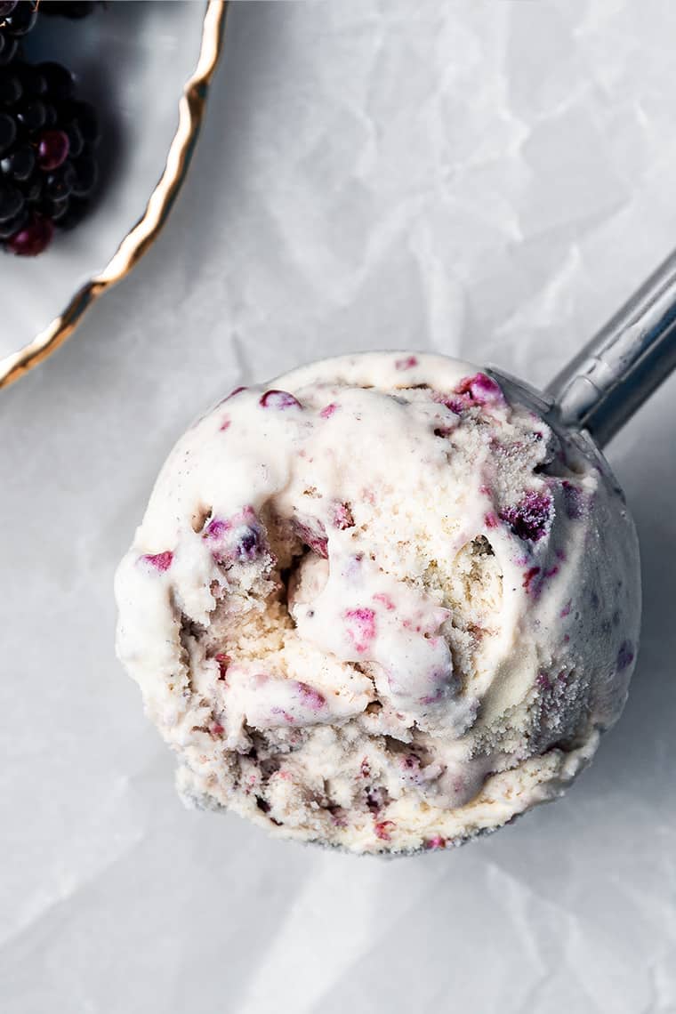 DairyFree Black Raspberry Ice Cream Simply Quinoa