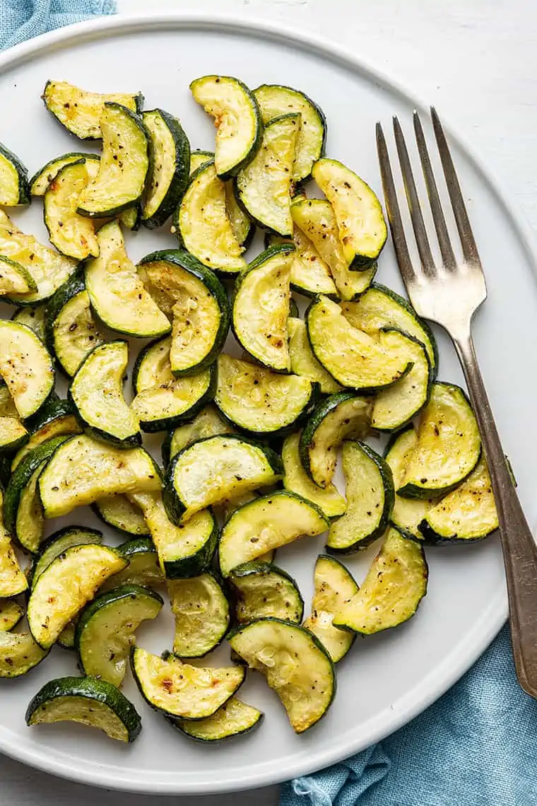 Easy Roasted Zucchini {Not Soggy!} - Simply Quinoa