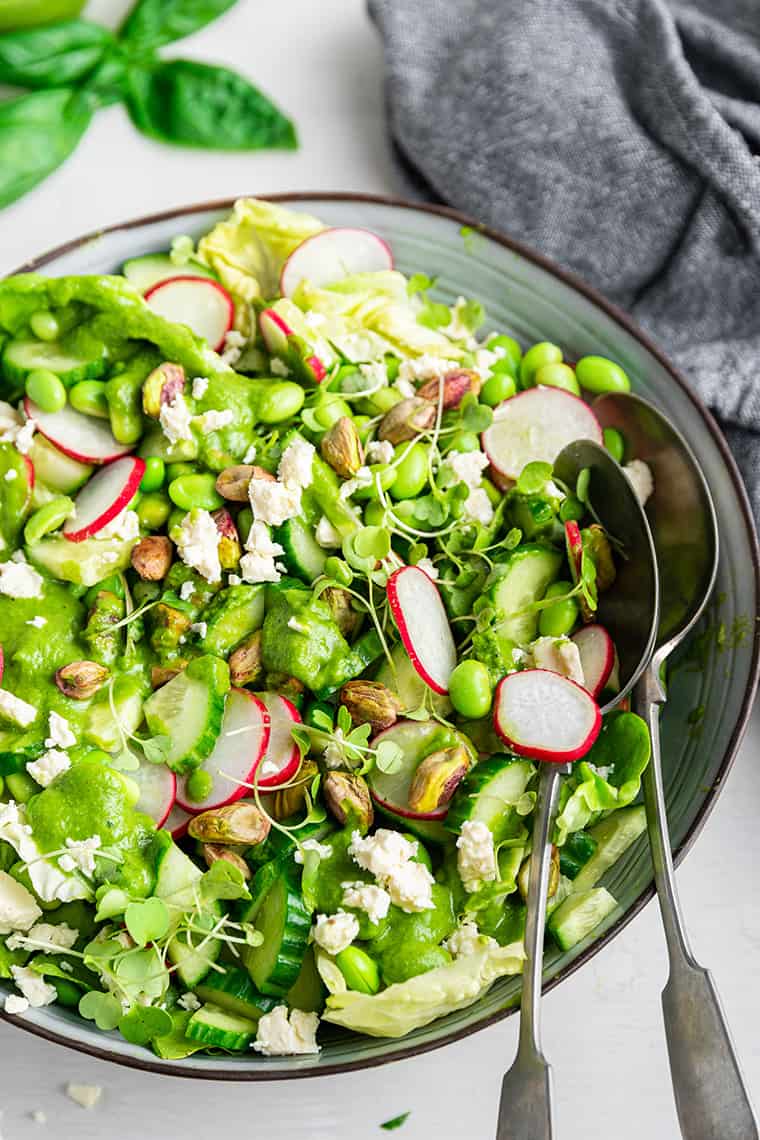 Healthy Green Goddess Salad